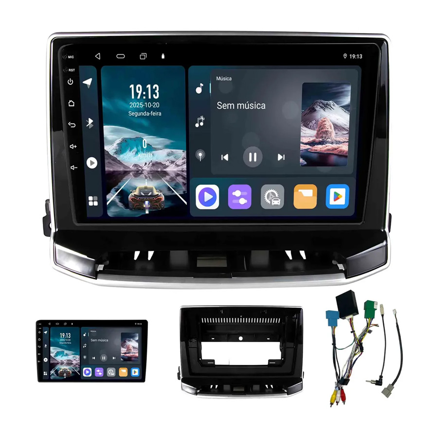 Multimídia Android Jeep Compass 2011 a 2015 - Imagem 2