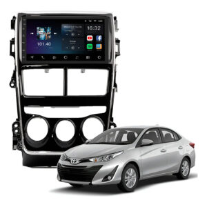 Multimídia Android Toyota Yaris 2018 a 2024
