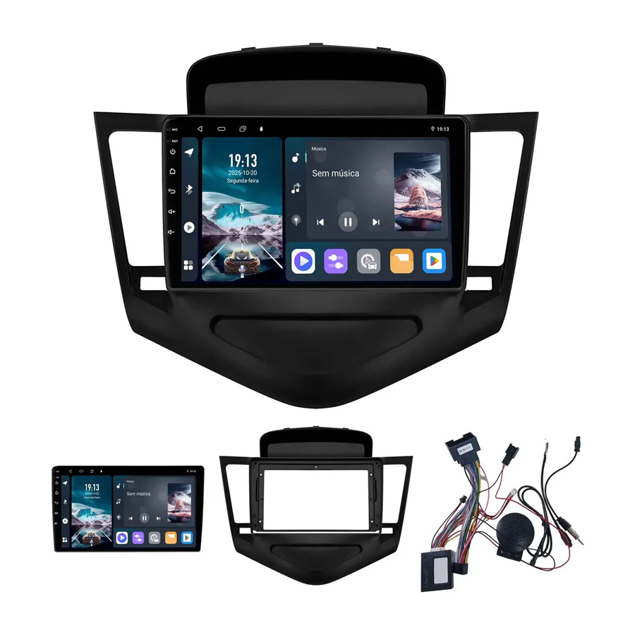 Multimídia Android Chevrolet Cruze LT 2012 a 2015 - Imagem 2