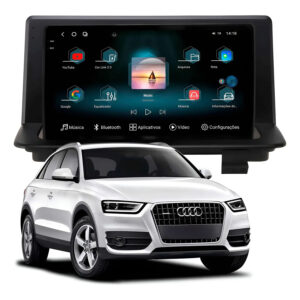 Multimídia Android Audi Q3 2013 a 2018