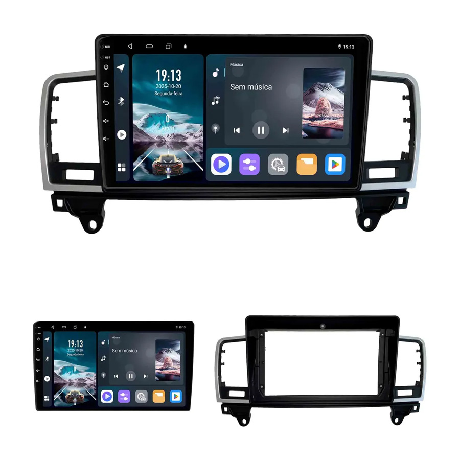 Multimídia Android Mercedes Classe R R500 2005 a 2012 - Imagem 2